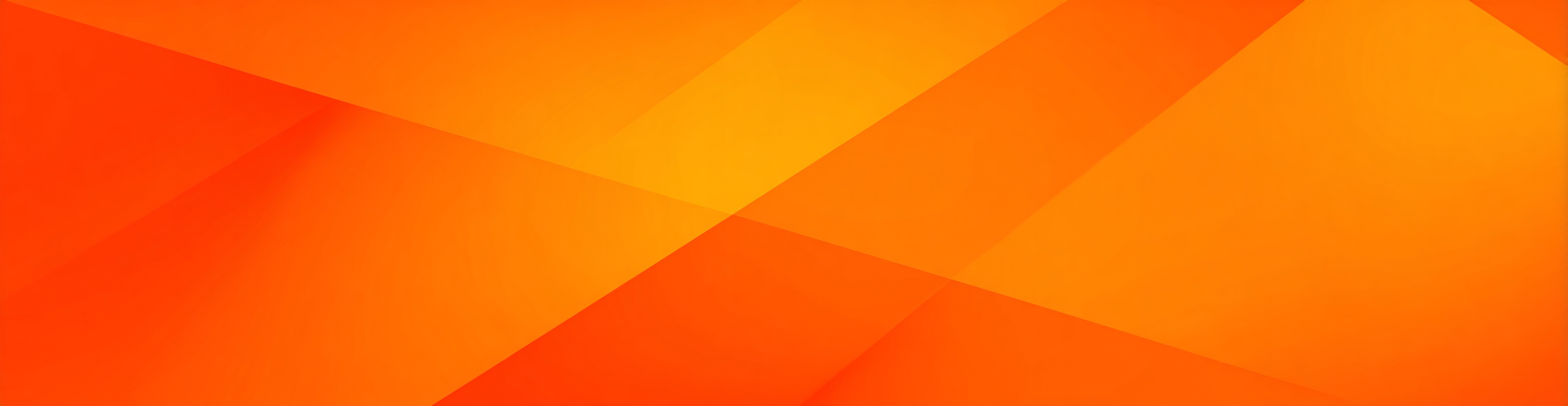 Orange color banner