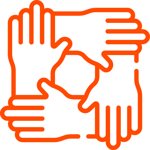 Four hands icon