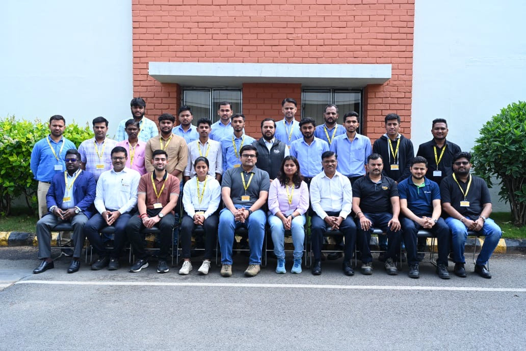 Chemanex PLC employees participating in the Kennametal training program in Bangalore